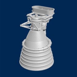 Saturn V F-1 engine (set of 5)